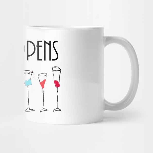 SIP HAPPENS FUNNY WINE LOVERS DRINKING GIFT by TexasTeez